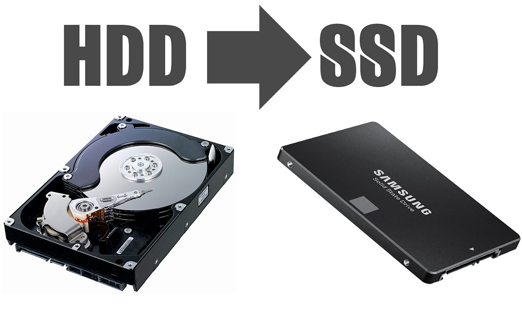 Servicio Migración de HDD A SSD