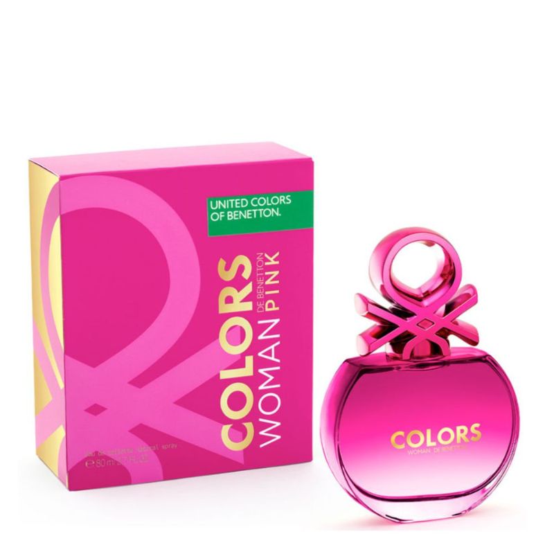 BENETTON COLORS PINK FOR HER EDT 80 ML