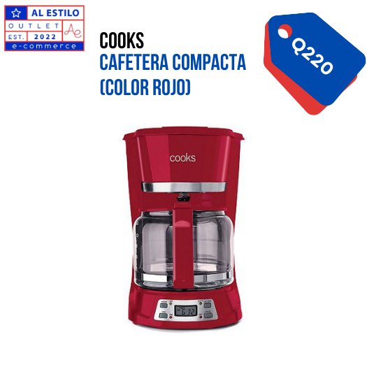 Cooks Cafetera Compacta