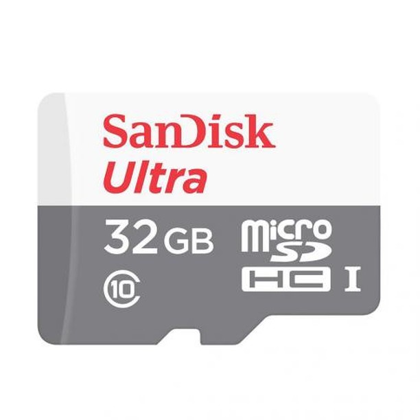 SanDisk Ultra - Tarjeta de memoria flash adaptador microSDHC a SD Incluido - 32 GB