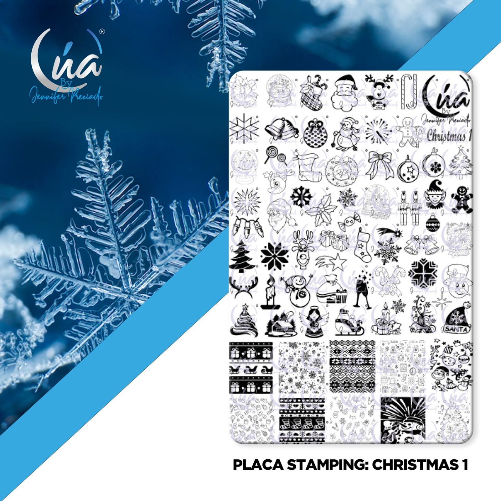 PLACA STAMPING - CHRISTMAS 1
