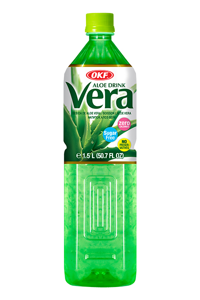 OKF Aloe Vera King sin azúcar 1.5 Litros