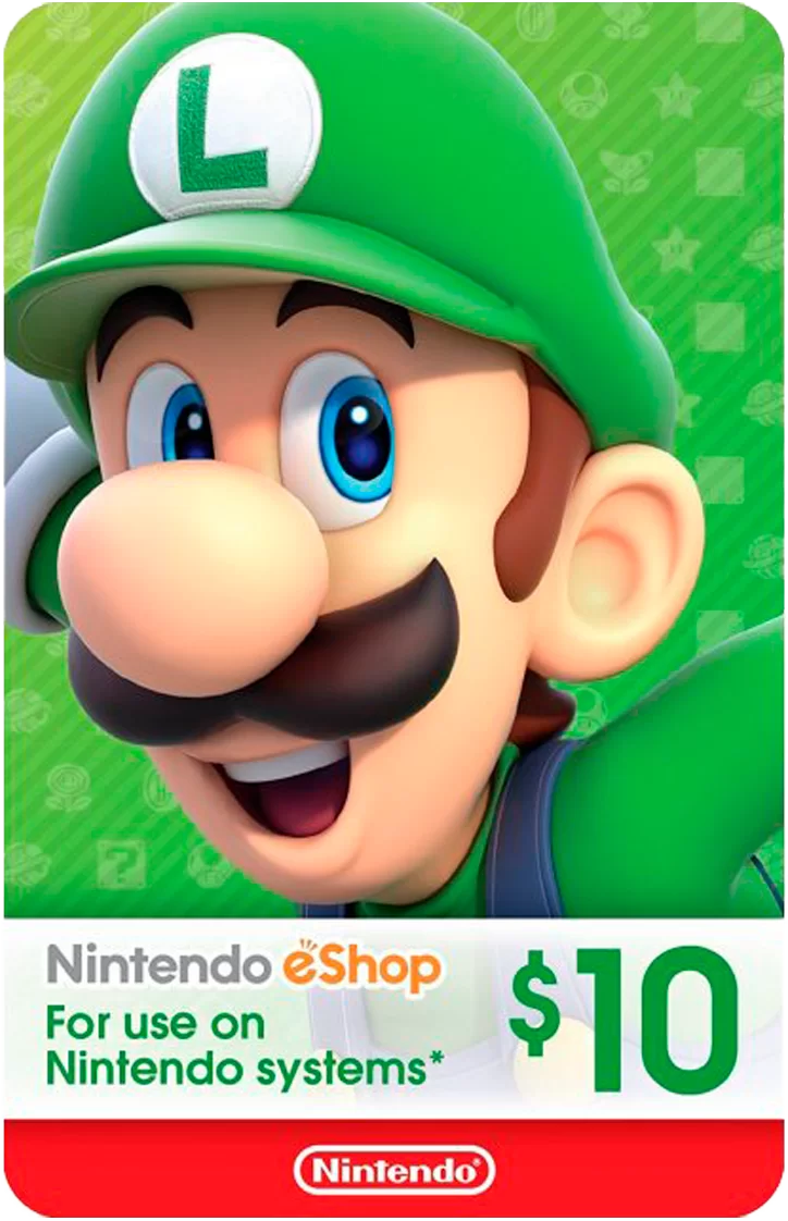 Nintendo gift card - 10 USD