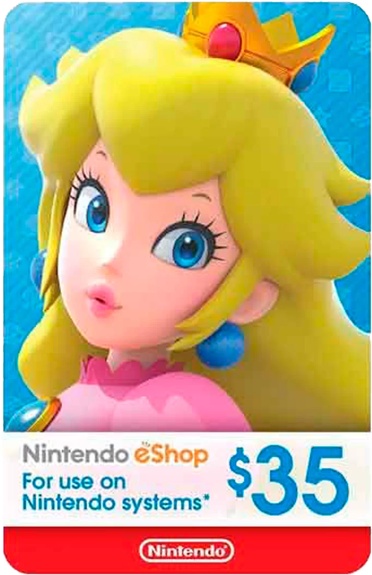 Nintendo gift card - 35 USD