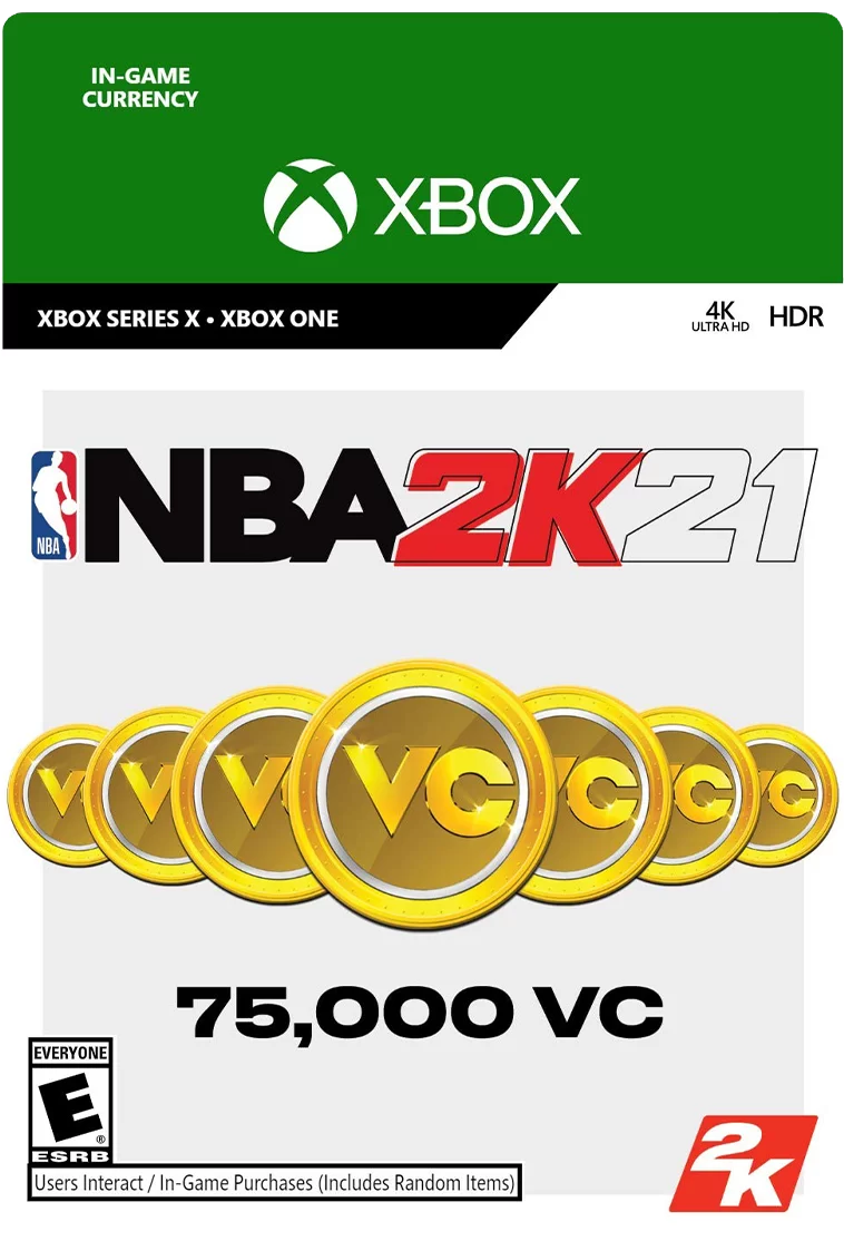 NBA 2K21 - 75,000 VC