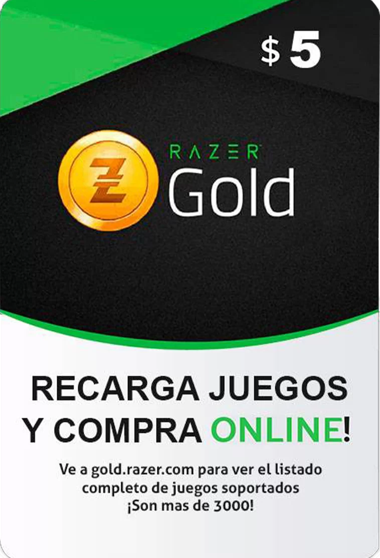 Razer Gold  gift card - 5 USD