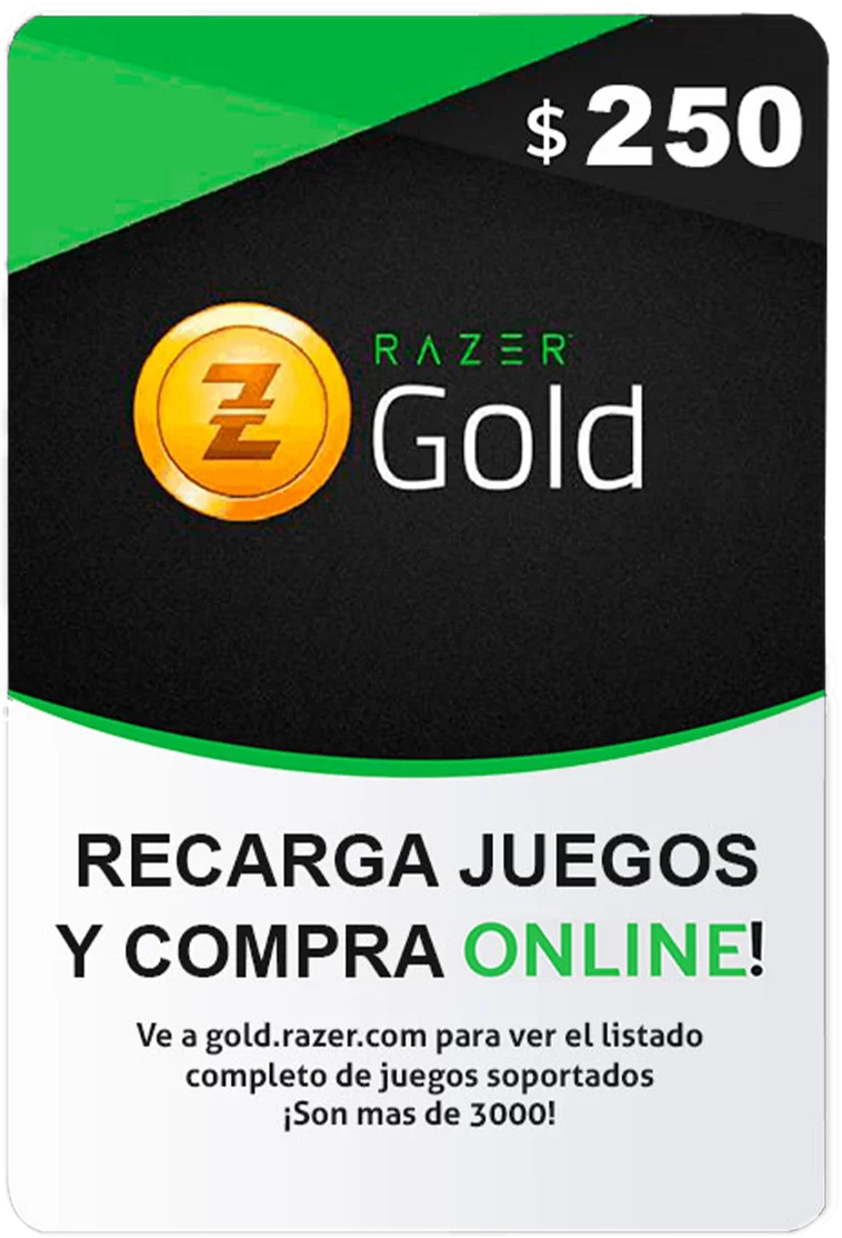 Razer Gold  gift card - 250 USD
