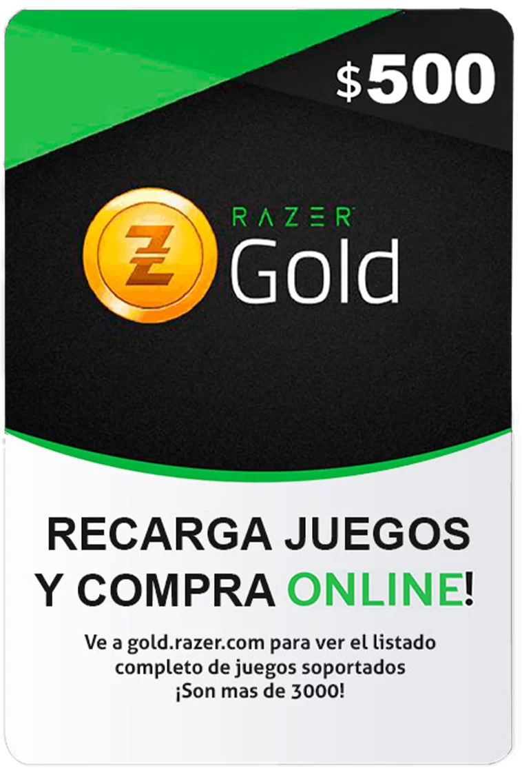 Razer Gold  gift card - 500 USD