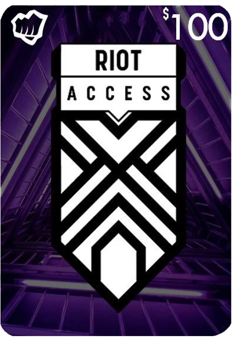 RIOT ACCESS gift card - 100 USD