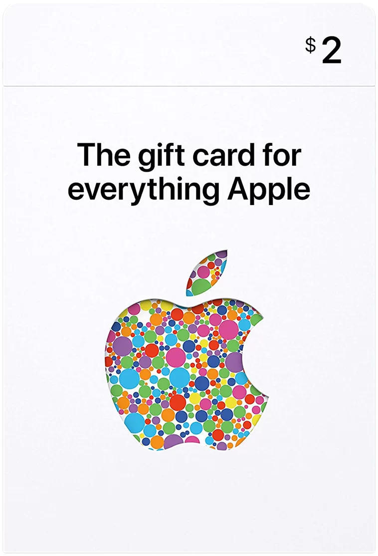 iTunes  gift card - 2 USD