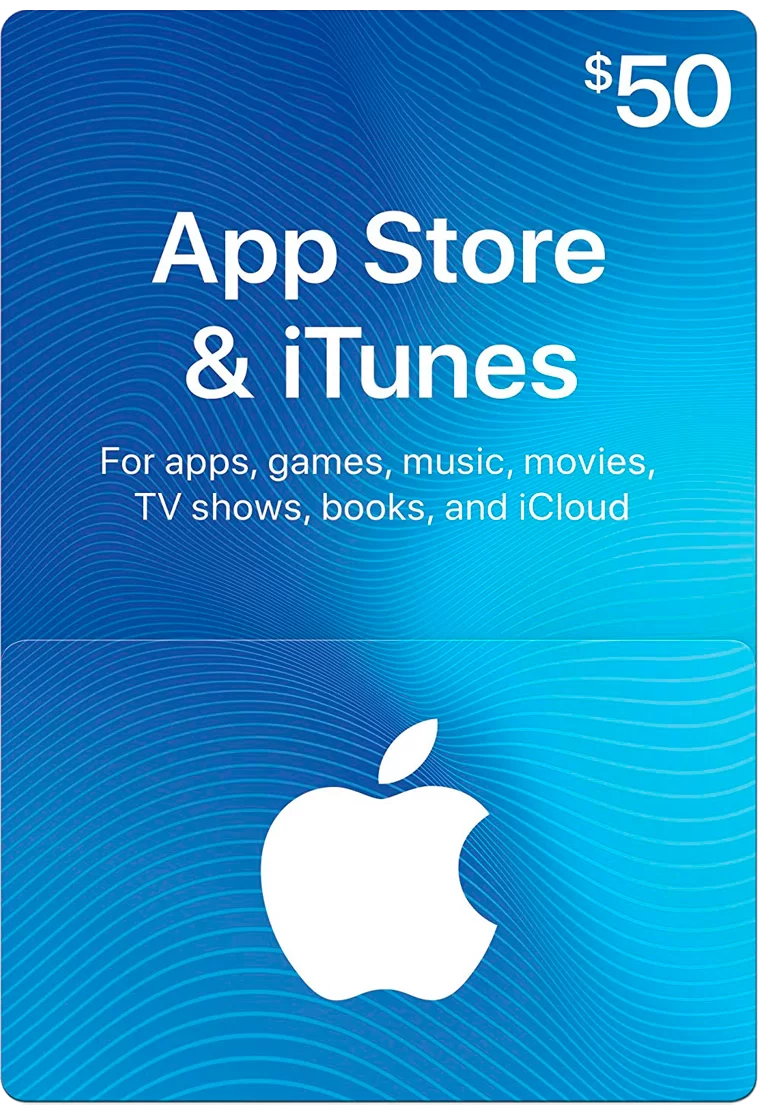 iTunes  gift card - 50 USD