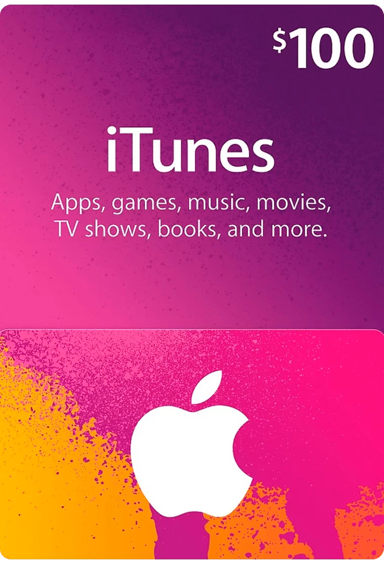 iTunes  gift card - 100 USD
