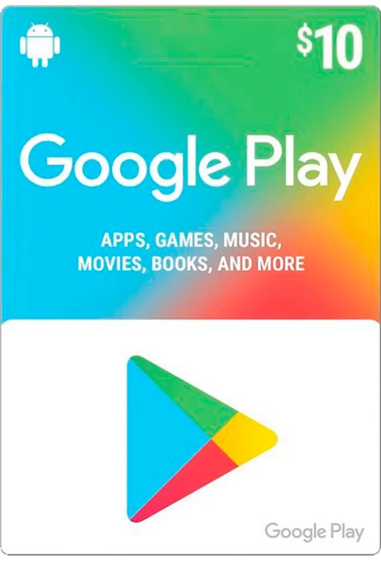 Google Play Gift Card - 10 USD