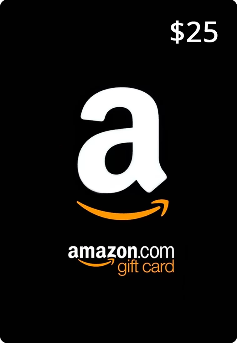 Amazon gift cards - 25 USD