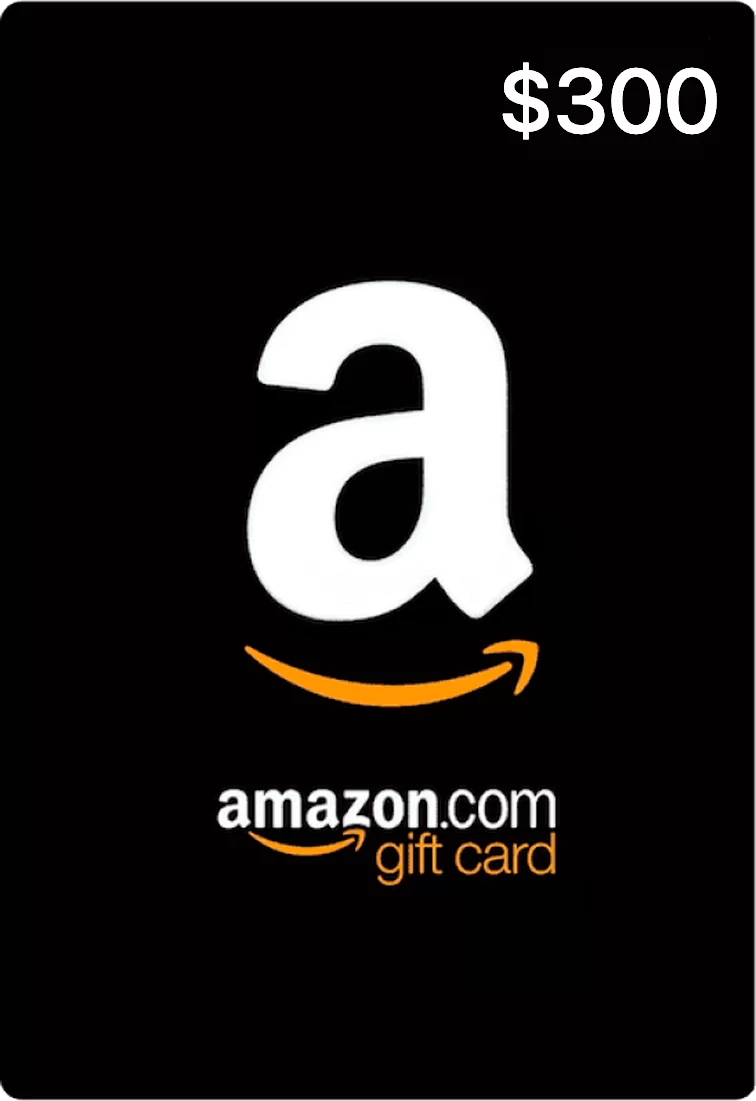 Amazon gift cards - 300 USD
