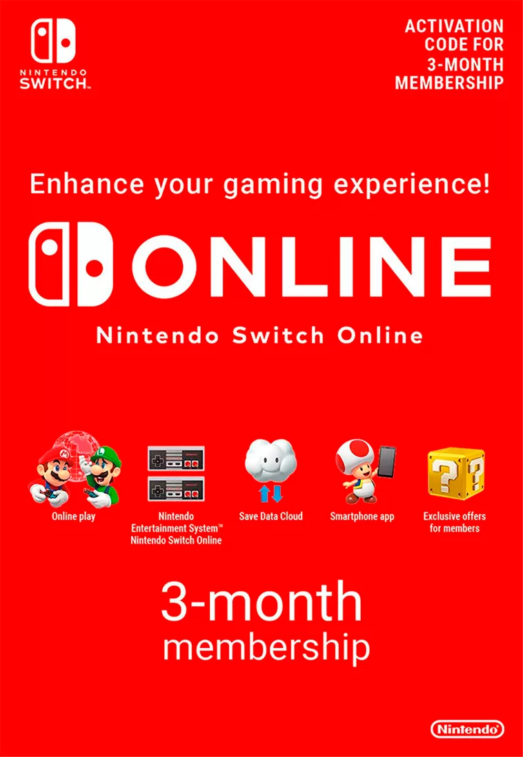 Nintendo Membresia - 3 Month