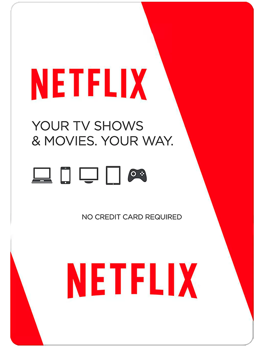 Netflix Tarjeta de regalo
