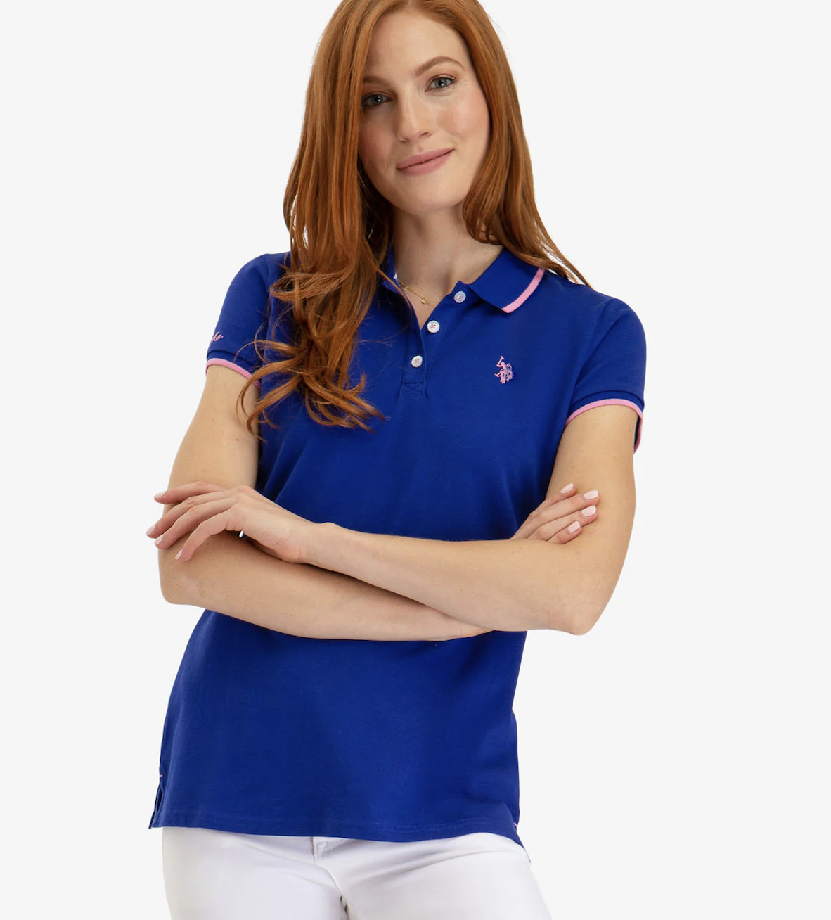 TIPPED POLO SHIRT - STORMY