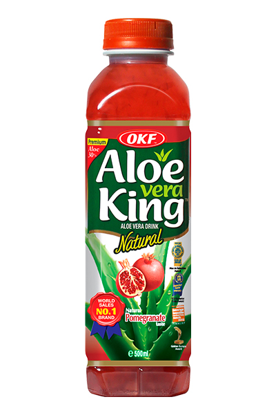 OKF Aloe Vera King sabores: Pomegranate 500ml