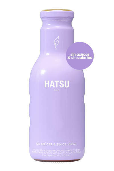 Hatsu té blanco con flor de cerezo 400 ml