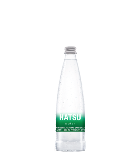Hatsu agua con gas 300 ml