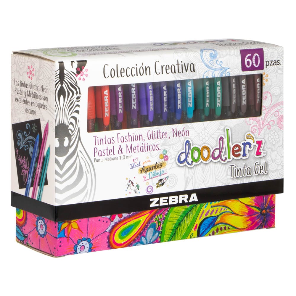 Zebra Pen Doodler'z  Bolígrafo de tinta en gel