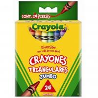 Crayón Triangular Jumbo 24 Colores Crayola