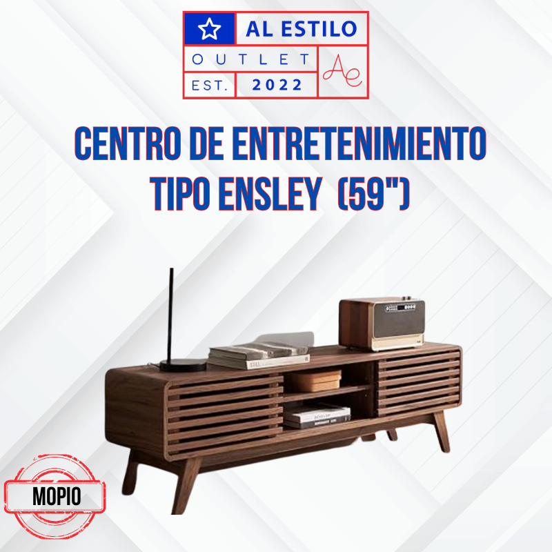 Centro de entretenimiento tipo Ensley  MOPIO 59"