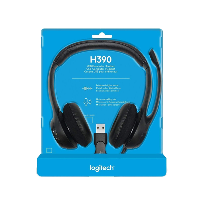 Headset H390 USB Logitech
