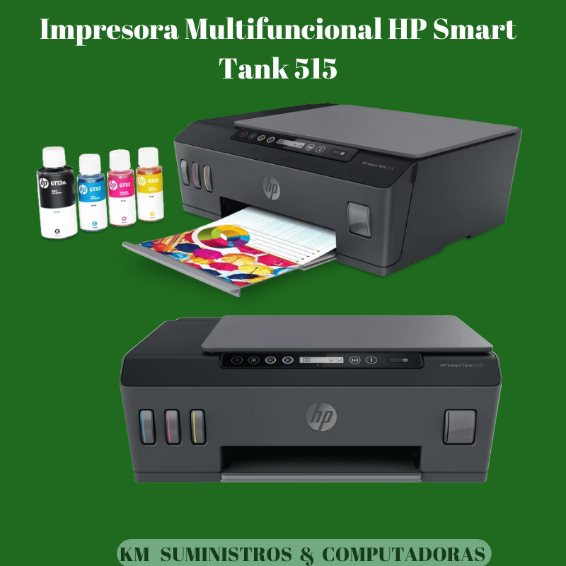 Impresora Multifuncional HP Smart Tank 515