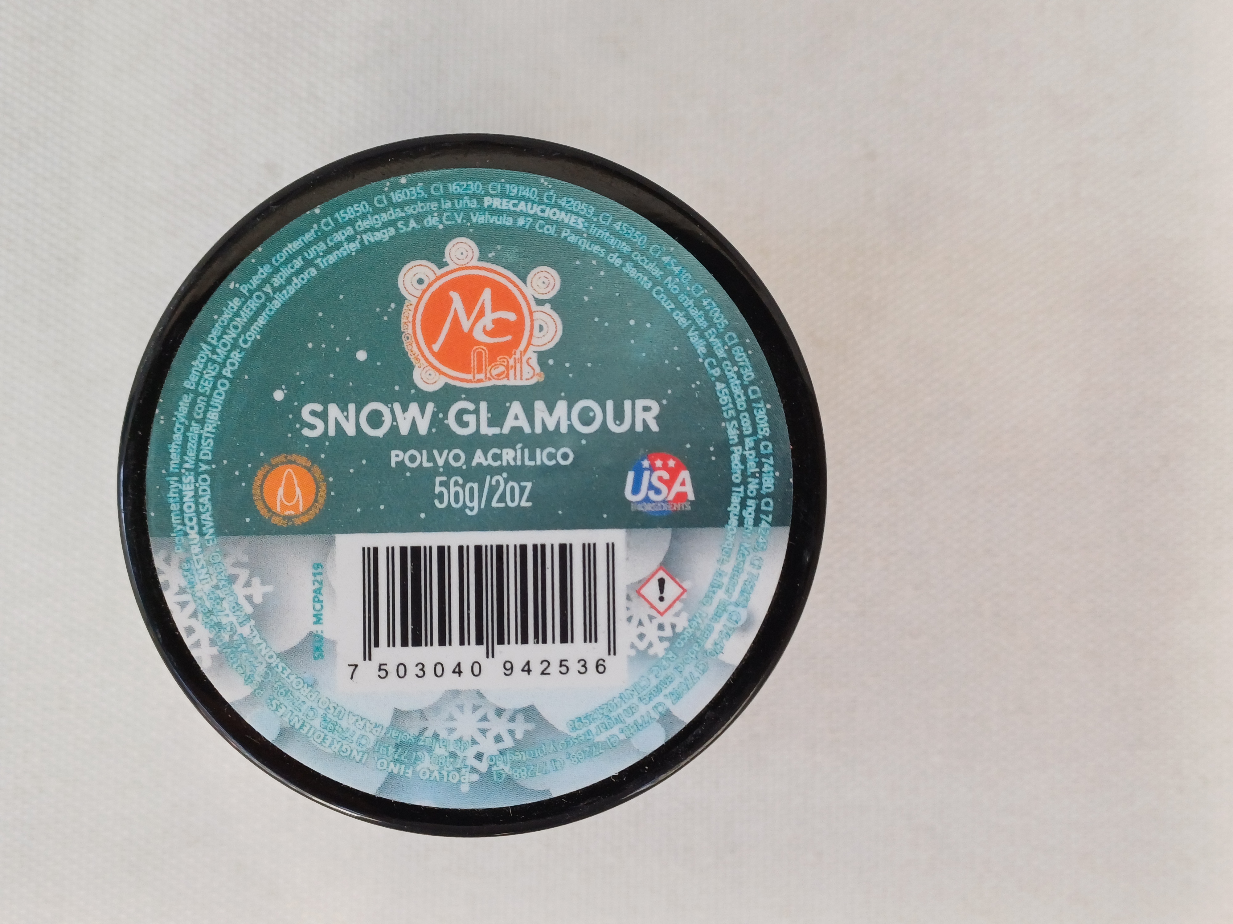 Acrílico Snow Glamour
