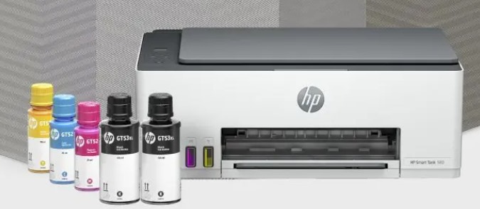 HP Smart Tank 580 - Copier  Printer  Scanner - Ink-jet