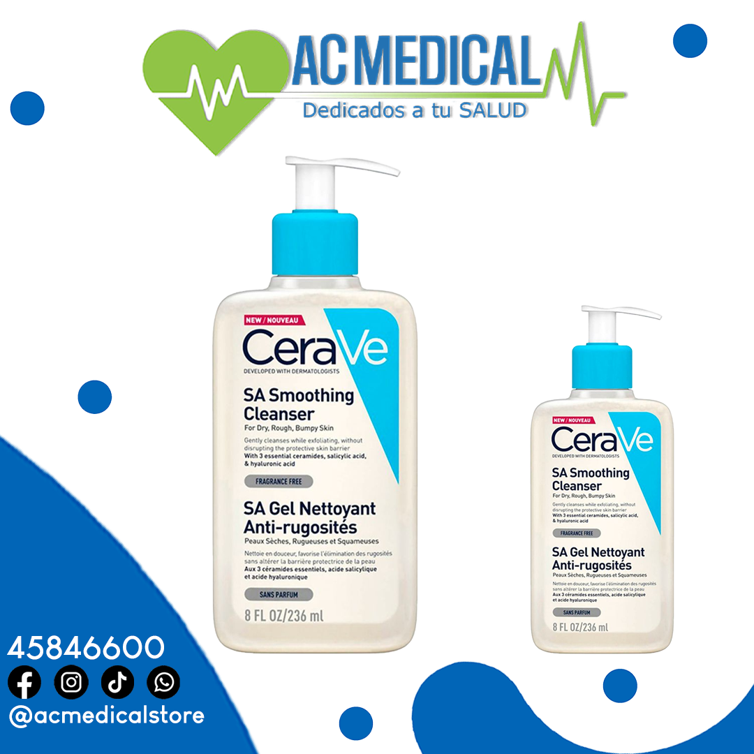 CERAVE SMOOTHING CLEANSER 236m