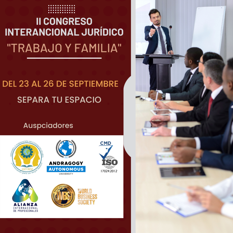 II Congreso Internacional Jurídico Trabajo y Familia