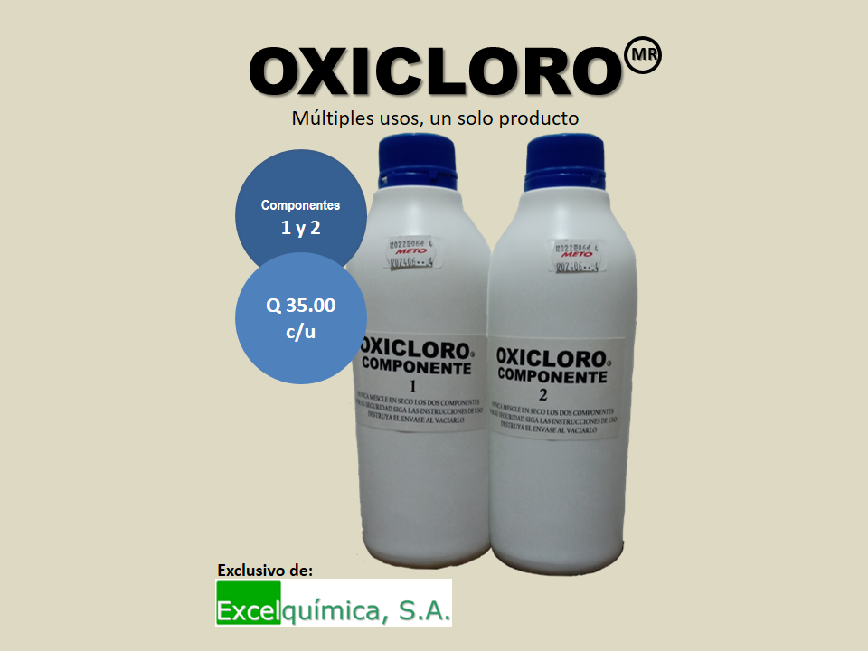 OXICLORO, Componentes Litro C1